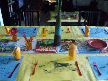 deco table asterix